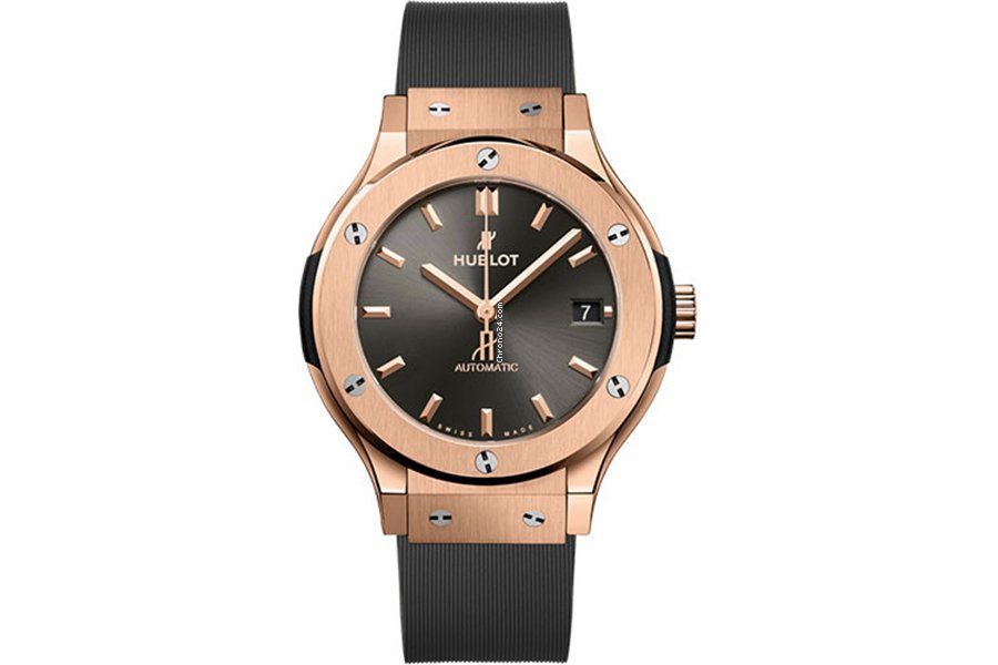 Hublot Classic Fusion Racing Grey Mens watch Unisex Automatic Rose gold 565.OX.7081.RX