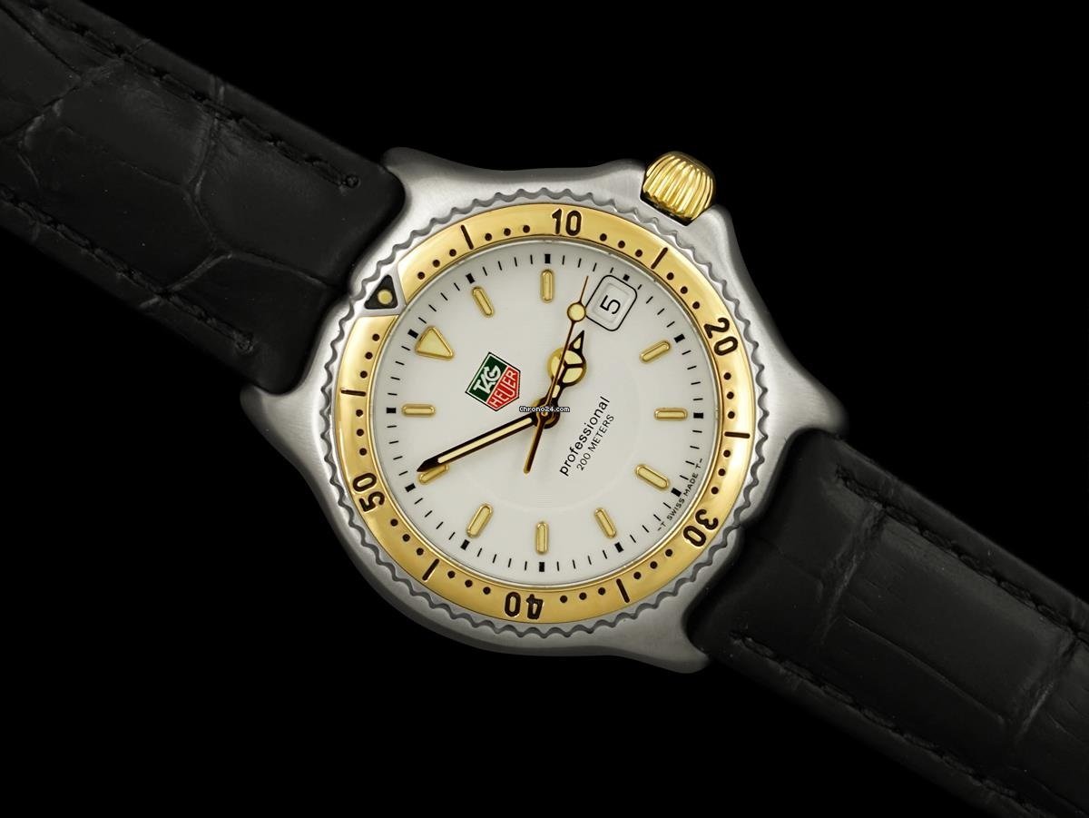 TAG Heuer Mens watch Unisex Quartz Gold Steel 8268ST