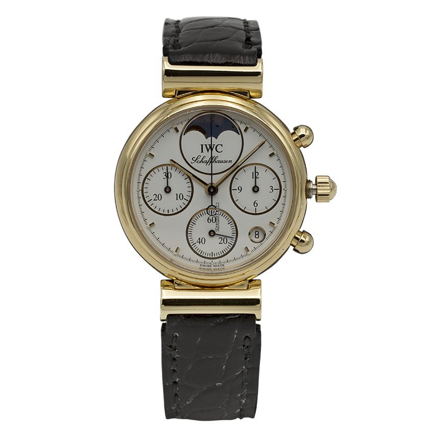 IWC Da Vinci Chronograph Womens watch Quartz Yellow gold IW373601