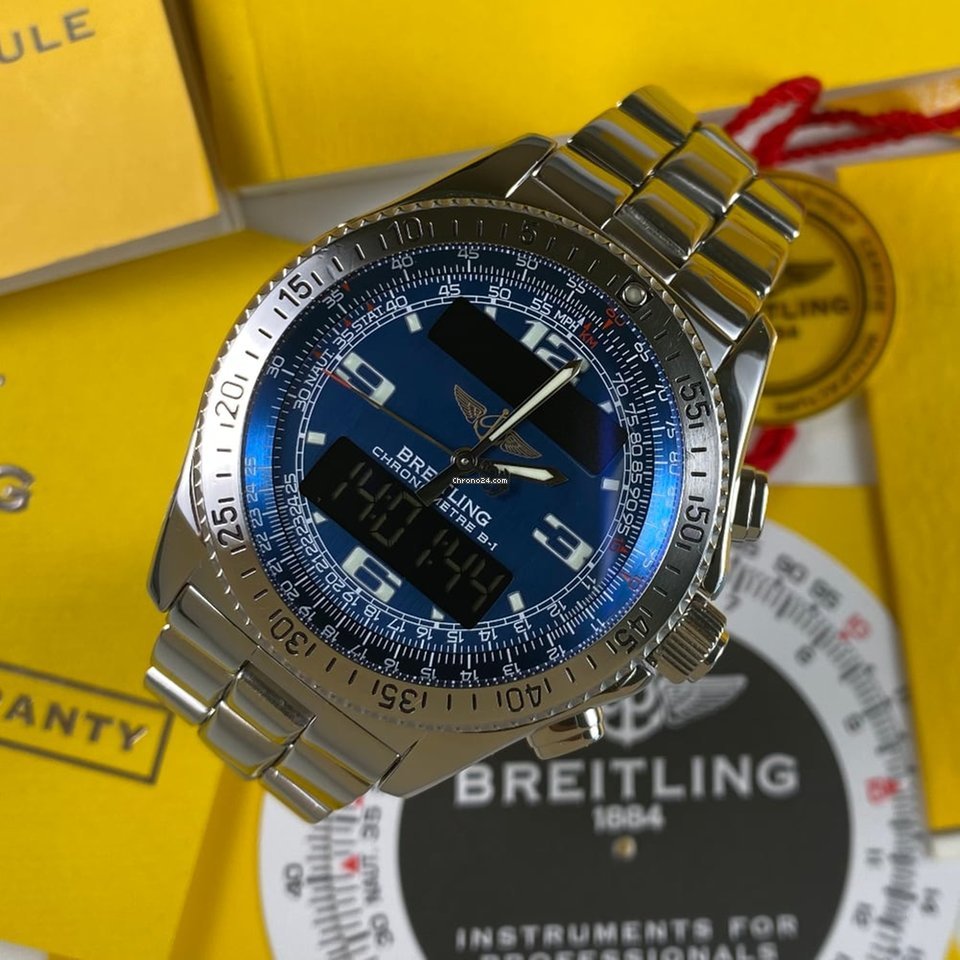 Breitling B-1 Mens watch Unisex Quartz Steel A78362