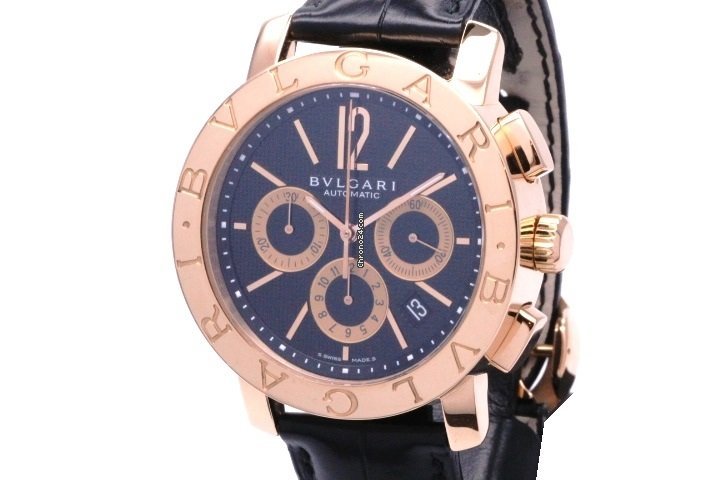 Bulgari Bulgari Mens watch Unisex Automatic Rose gold BBP42GLCH