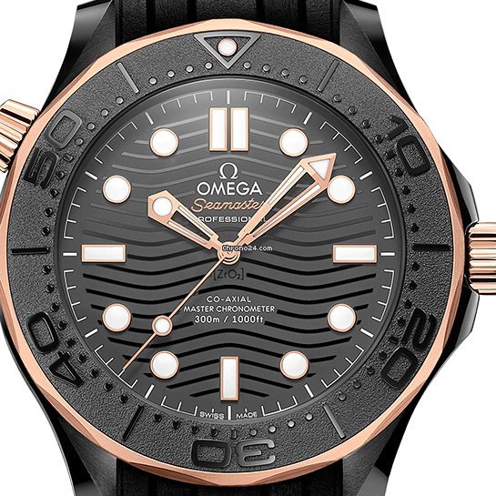 Omega Seamaster Diver 300 M Mens watch Unisex Automatic Ceramic 210.62.44.20.01.001