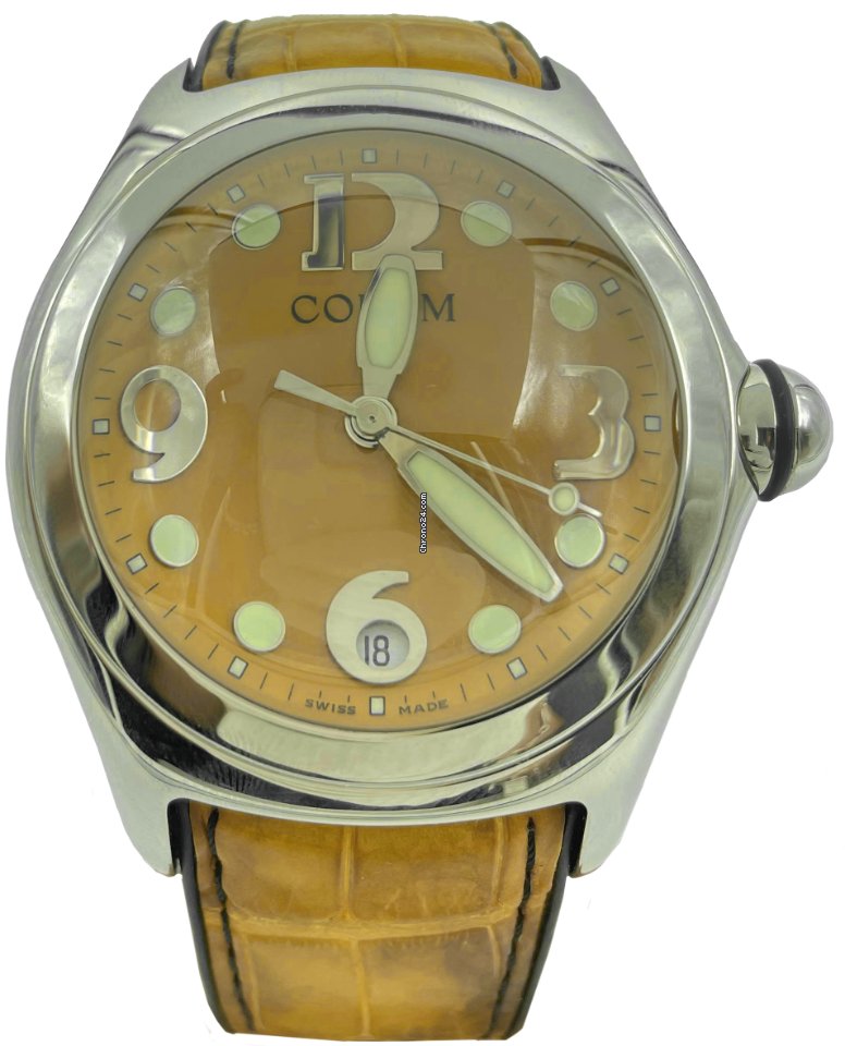 Corum Bubble Mens watch Unisex Quartz Steel 163.250.20