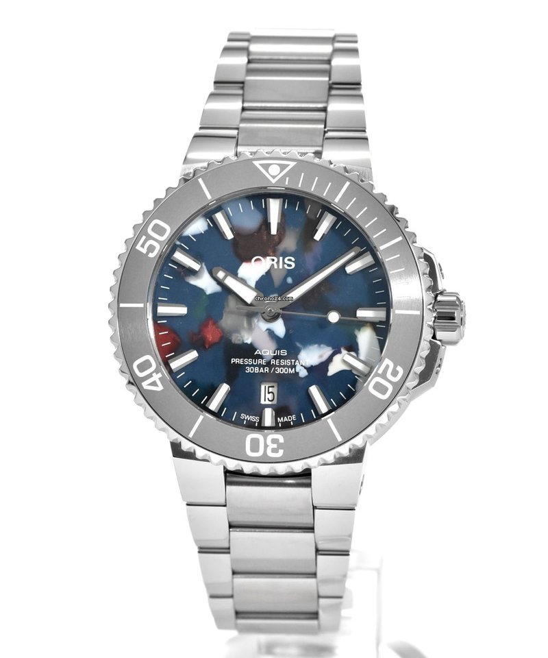 Oris Aquis Date Mens watch Unisex Automatic Steel 01 733 7766 4150