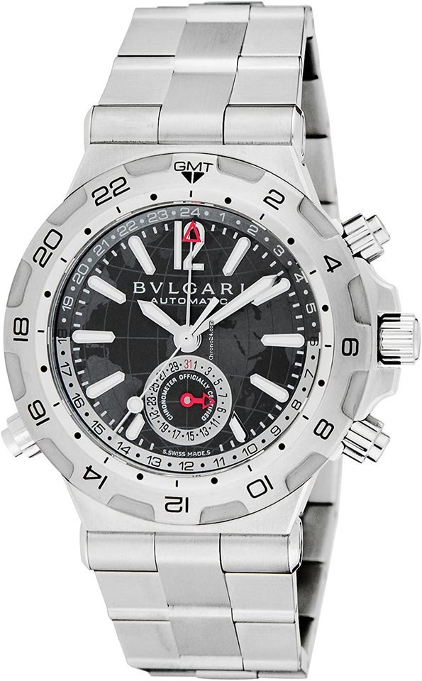 Bulgari Diagono Steel DP42C14SSDGMT