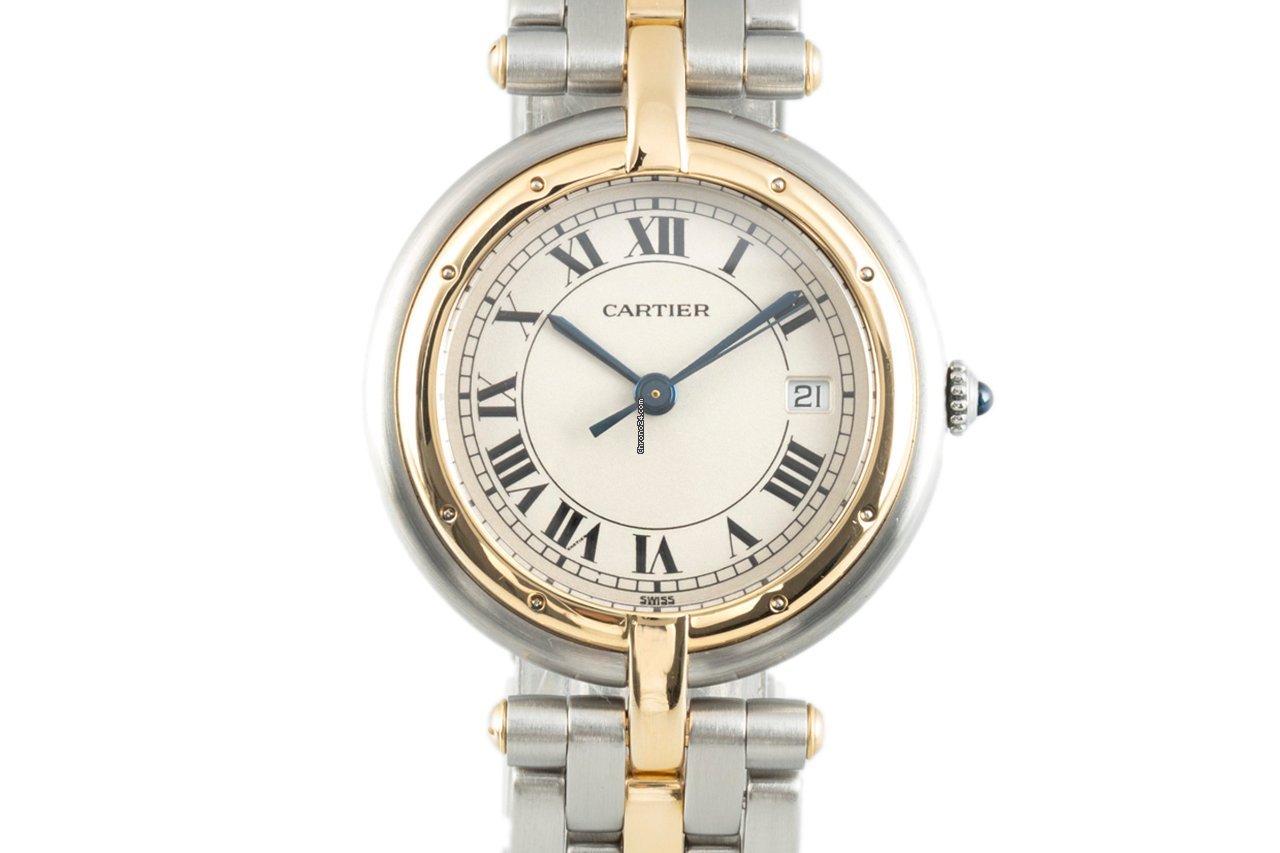 Cartier Cougar Womens watch Quartz Gold Steel 183964
