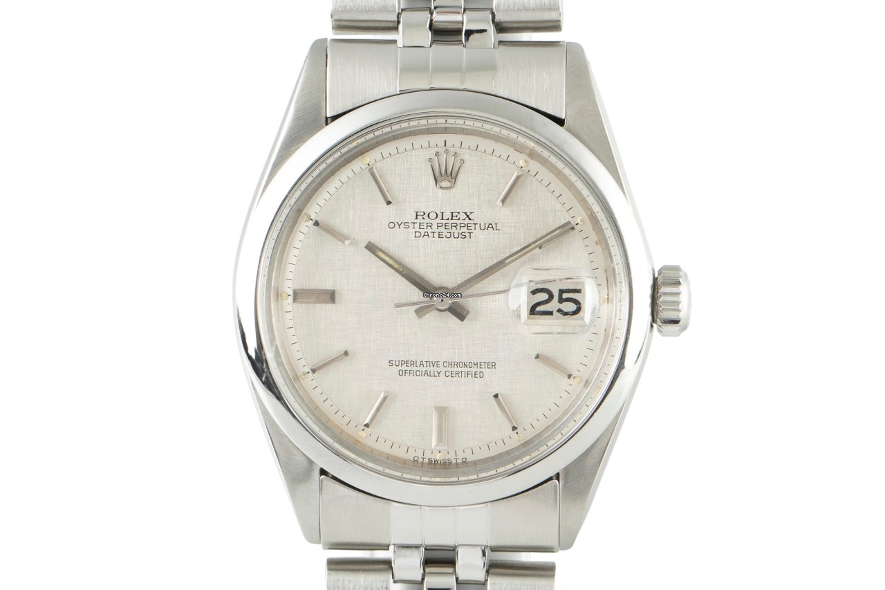 Rolex Datejust 36 Mens watch Unisex Steel Automatic 1600