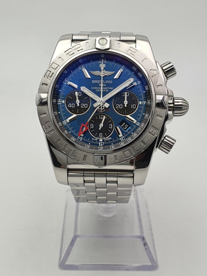 Breitling Chronomat 44 GMT Mens watch Unisex Automatic Steel AB042011 C852