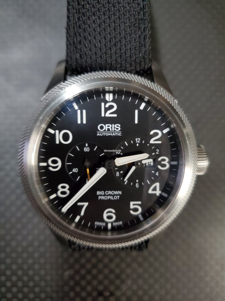Oris Big Crown ProPilot Worldtimer Mens watch Unisex Automatic Steel 01 690 7735 4063-07 5 22 05FC