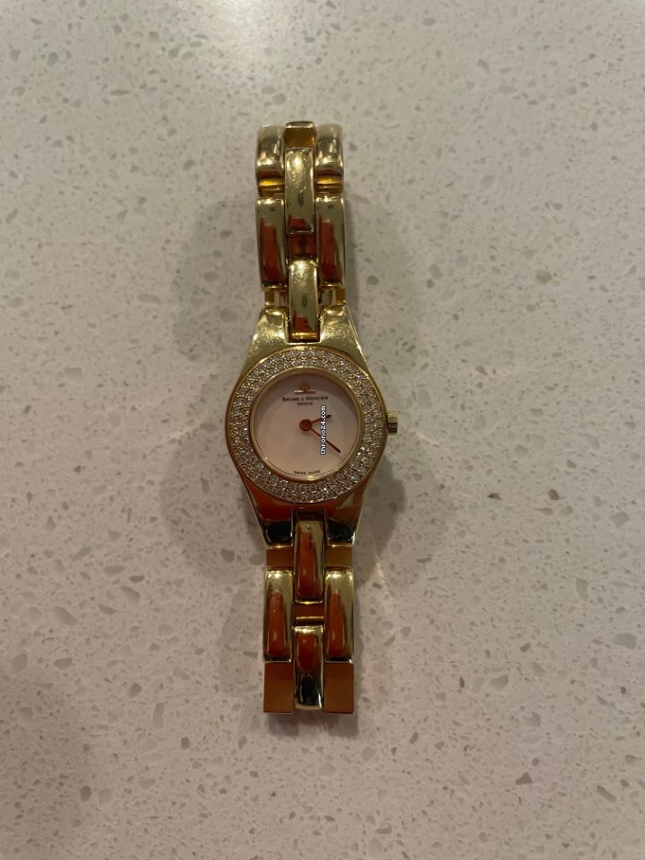 Baume & Mercier Linea Womens watch Quartz Yellow gold MV045153