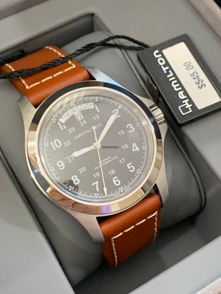 Hamilton Khaki Field King Mens watch Unisex Automatic Steel H64455533