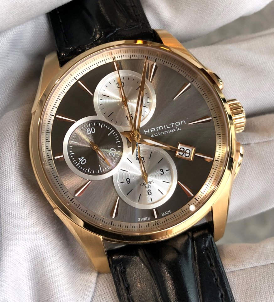 Hamilton Jazzmaster Auto Chrono Mens watch Unisex Automatic Steel H32546781
