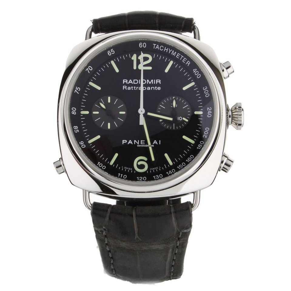 Panerai Radiomir Rattrapante Mens watch Unisex Automatic Steel PAM214