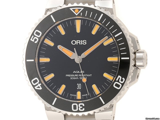 Oris Aquis Date Mens watch Unisex Automatic Steel 01.733.7730.4159