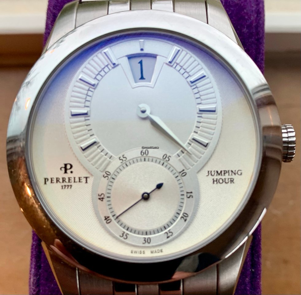 Perrelet Mens watch Unisex Automatic Steel A1037 7