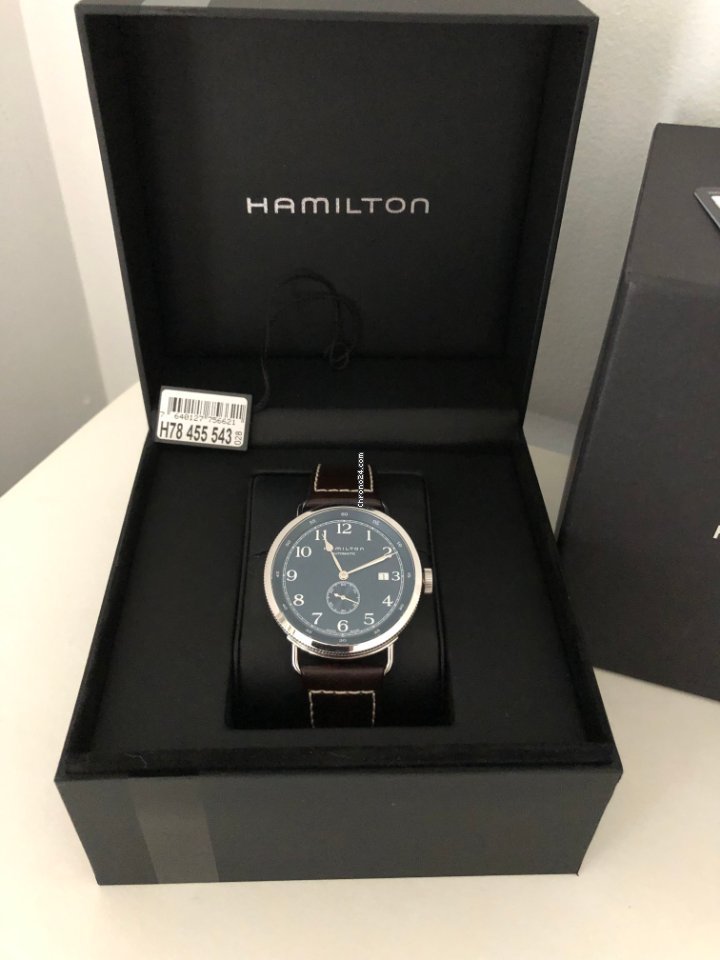 Hamilton Khaki Navy Pioneer Mens watch Unisex Automatic Steel H78455543