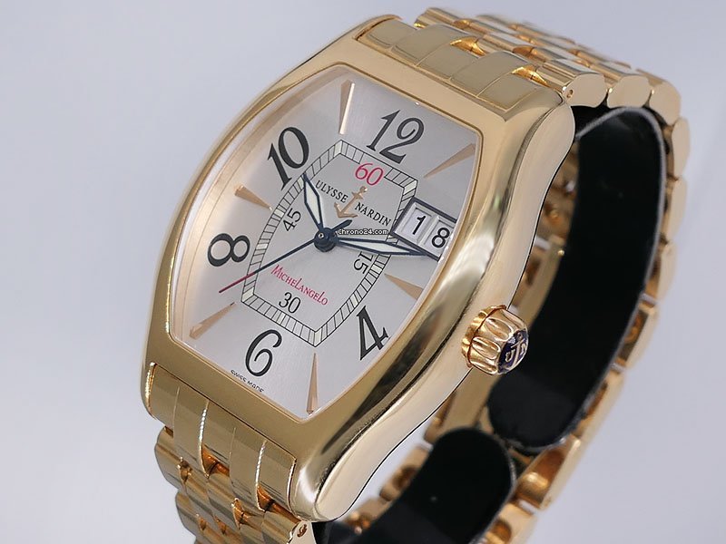 Ulysse Nardin Michelangelo Mens watch Unisex Automatic Rose gold 236-68 581