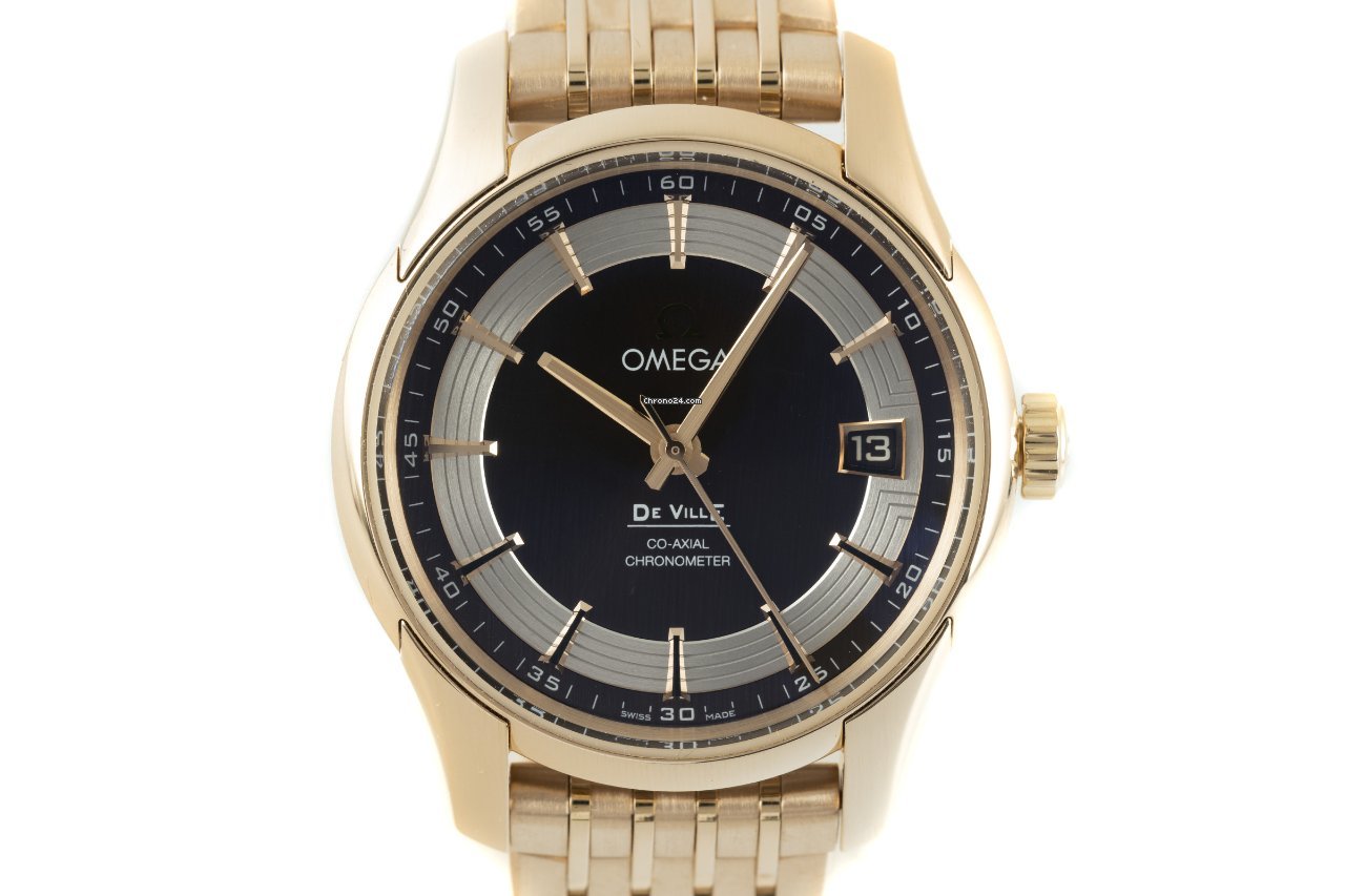 Omega De Ville Hour Vision Mens watch Unisex Automatic Red gold 431.60.41.21.13.001
