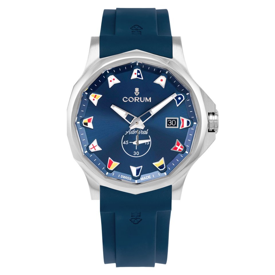 Corum Admirals Cup Mens watch Unisex Automatic Steel A395 04246 - 395.110.20 F373 AB52