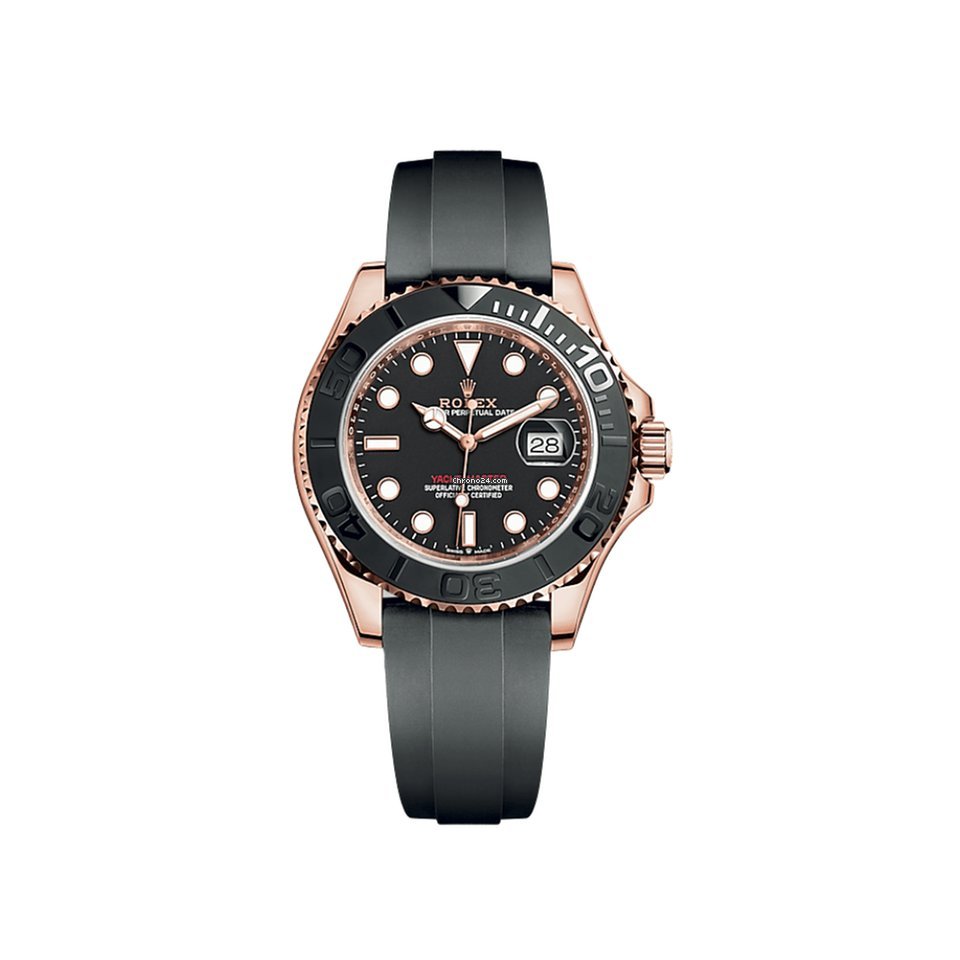Rolex Yacht-Master 40 Mens watch Unisex Rose gold Automatic 126655