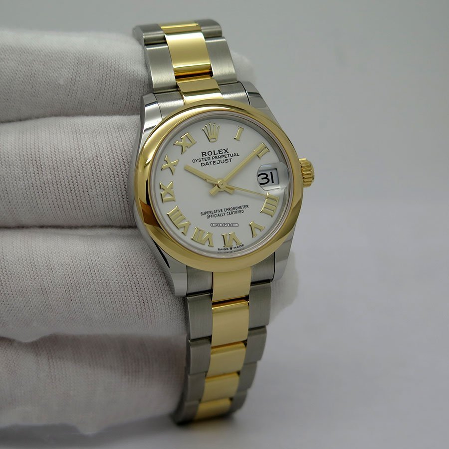 Rolex Datejust 31 Womens watch Gold Steel Automatic 278243