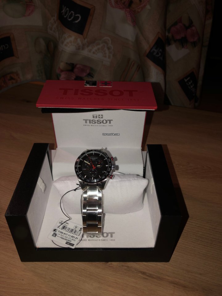 Tissot PRS 516 Mens watch Unisex Quartz Steel T100.417.11.051.01