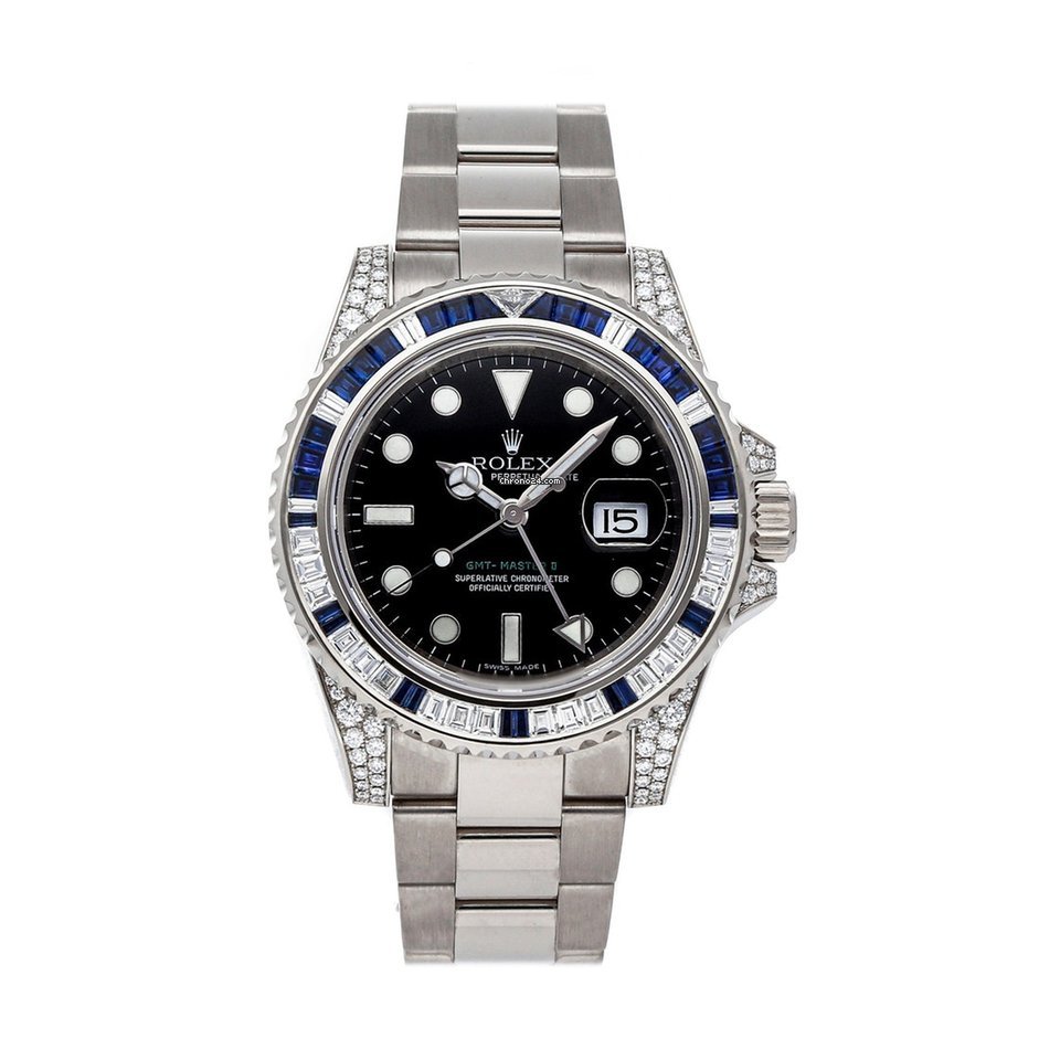 Rolex GMT-Master II Mens watch Unisex White gold Automatic 116759SA