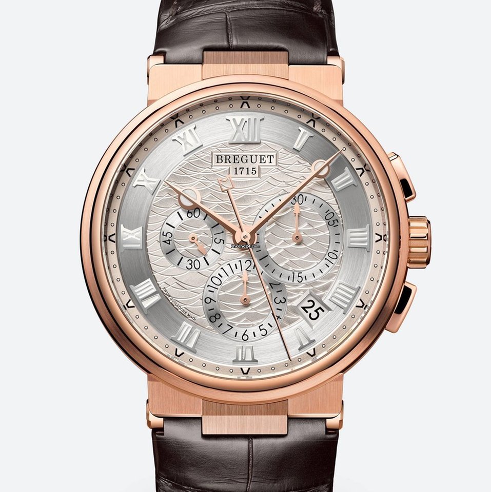 Breguet Marine Mens watch Unisex Automatic Rose gold 5527BR 129WV