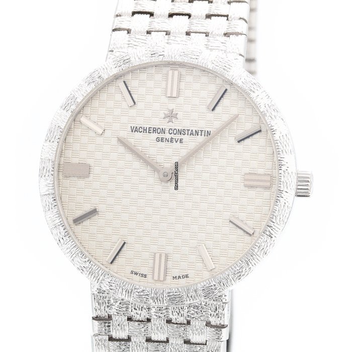 Vacheron Constantin Patrimony Mens watch Unisex Manual winding White gold 81162 206G-9172