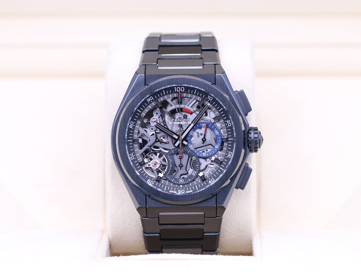 Zenith Defy El Primero Mens watch Unisex Automatic Ceramic 49.9000.9004 78.M9000
