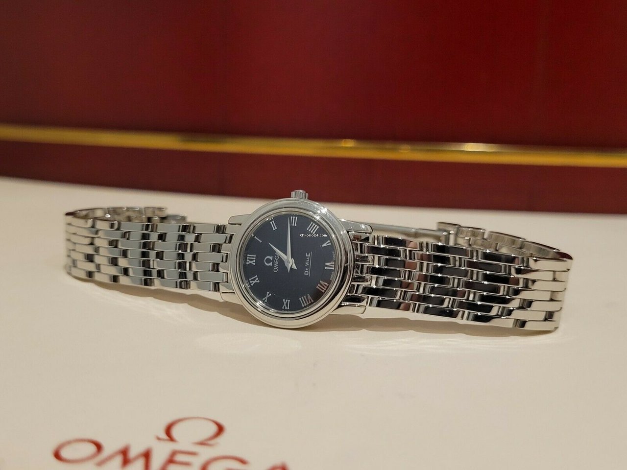 Omega De Ville Womens watch Quartz Steel 457052000