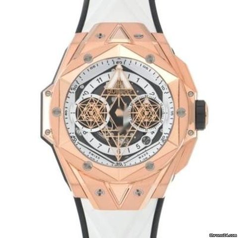 Hublot Big Bang Sang Bleu Mens watch Unisex Automatic Rose gold 418.OX.2001.RX.MXM20