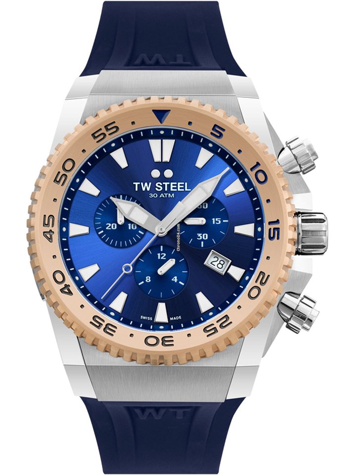 TW Steel Mens watch Unisex Quartz Steel ACE402