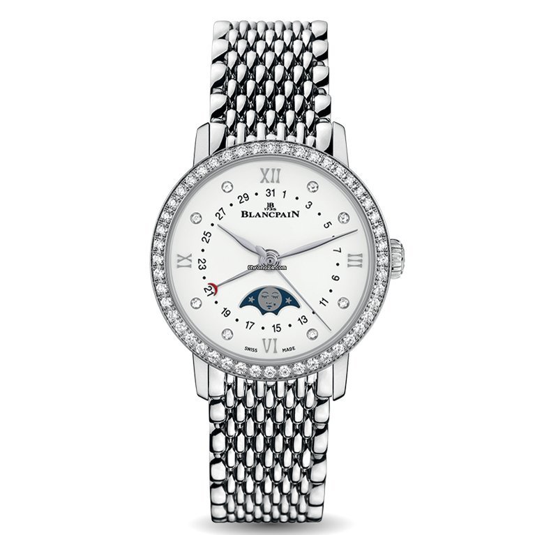 Blancpain Villeret Womens watch Automatic Steel 6106-4628-MMB