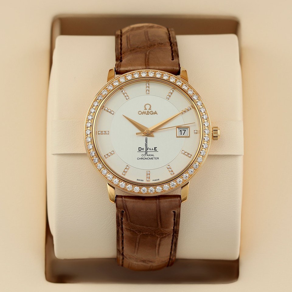 Omega De Ville Prestige Automatic Rose gold 413.58.37.20.52.001