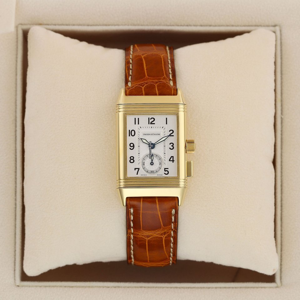 Jaeger-LeCoultre Reverso Memory Manual winding Yellow gold 255.140.822B 255.1.82