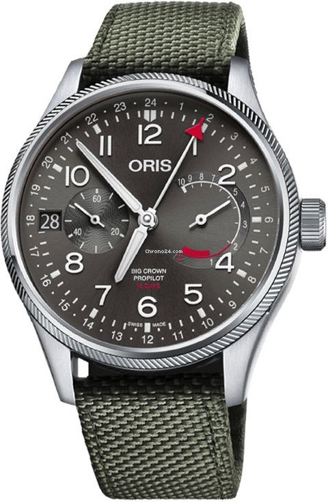 Oris Big Crown ProPilot Calibre 114 Mens watch Unisex Manual winding Steel 01 114 7746 4063-Set 5 22 14FC