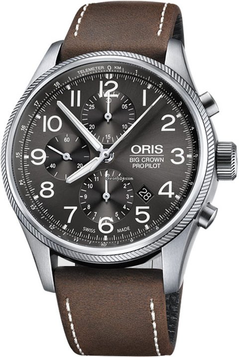 Oris Big Crown ProPilot Chronograph Mens watch Unisex Automatic Steel 01 774 7699 4063-07 5 22 05FC