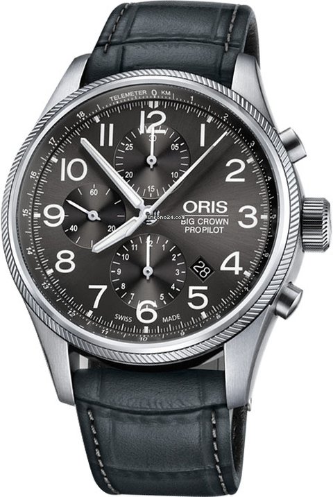 Oris Big Crown ProPilot Chronograph Mens watch Unisex Automatic Steel 01 774 7699 4063-07 5 22 06FC