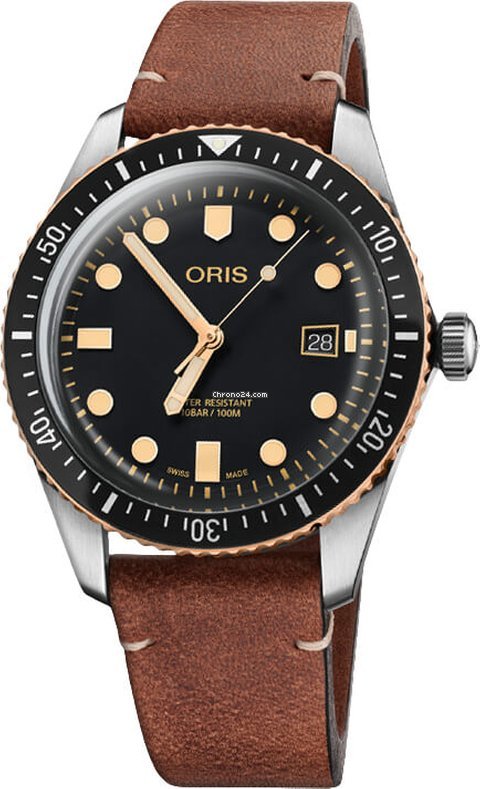 Oris Divers Sixty Five Mens watch Unisex Automatic Steel 01 733 7720 4354-07 5 21 45