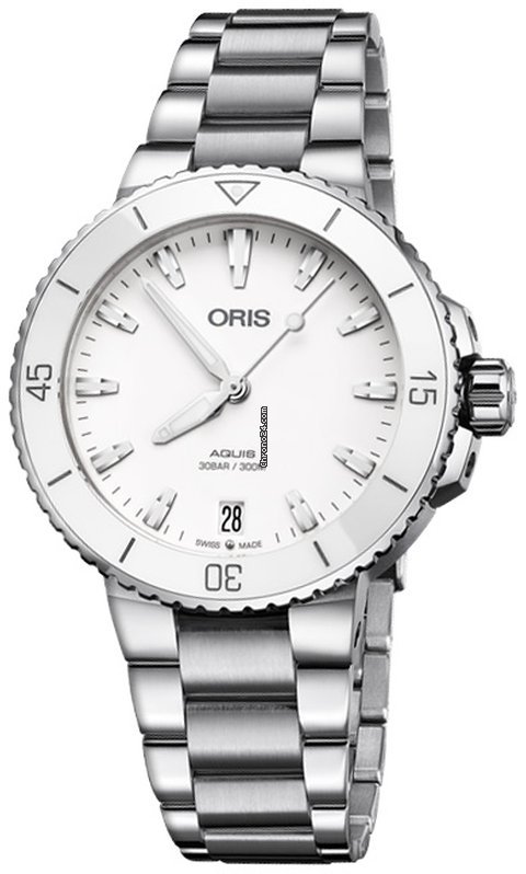Oris Aquis Date Womens watch Automatic Steel 01 733 7731 4151-07 8 18 05P