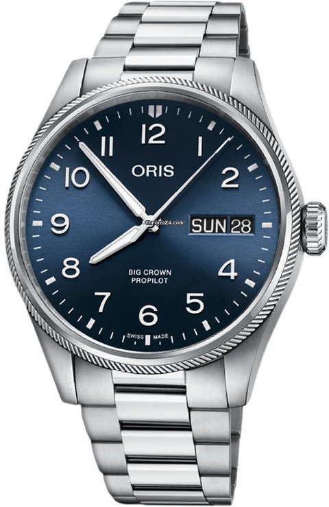 Oris Big Crown ProPilot Day Date Mens watch Unisex Automatic Steel 01 752 7760 4065-07 8 22 08P