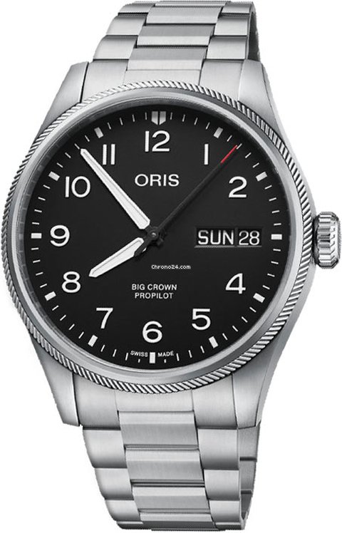 Oris Big Crown ProPilot Day Date Mens watch Unisex Automatic Steel 01 752 7760 4164-07 8 22 08
