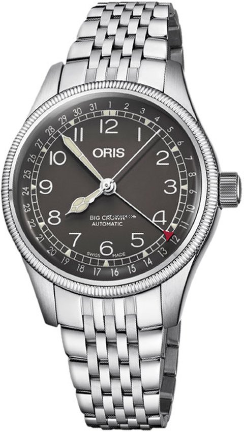 Oris Big Crown Pointer Date Womens watch Automatic Steel 01 754 7749 4064-07 8 17 22