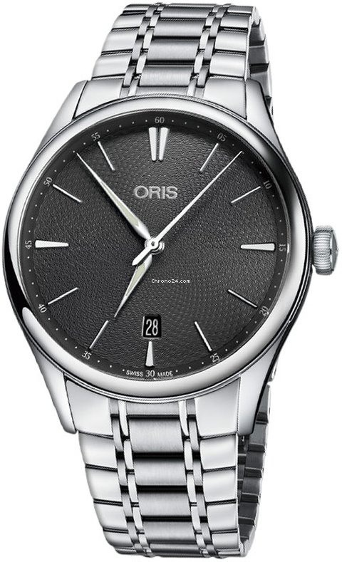 Oris Artelier Date Mens watch Unisex Automatic Steel 01 733 7721 4053-07 8 21 88