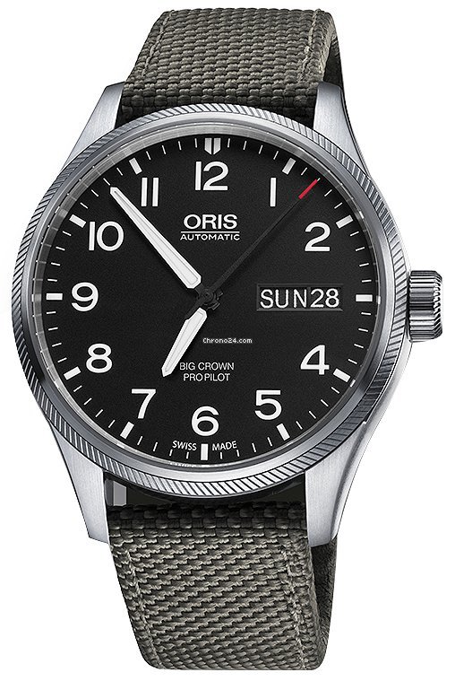 Oris Big Crown ProPilot Day Date Mens watch Unisex Automatic Steel 01 752 7698 4164-07 5 22 17FC