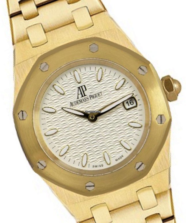 Audemars Piguet Royal Oak Lady Womens watch Yellow gold 67600BA.OO.D090CR.01