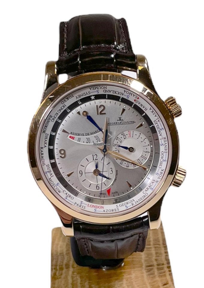Jaeger-LeCoultre Master World Geographic Mens watch Unisex Automatic Rose gold 146.2.32
