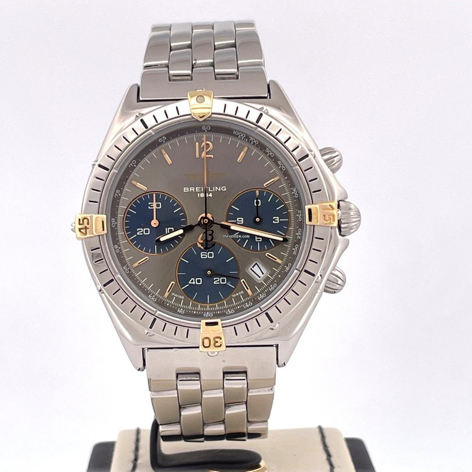 Breitling Mens watch Unisex Automatic Gold Steel B55046