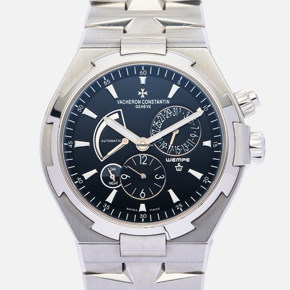 Vacheron Constantin Overseas Dual Time Mens watch Unisex Automatic Steel 47450 B01A
